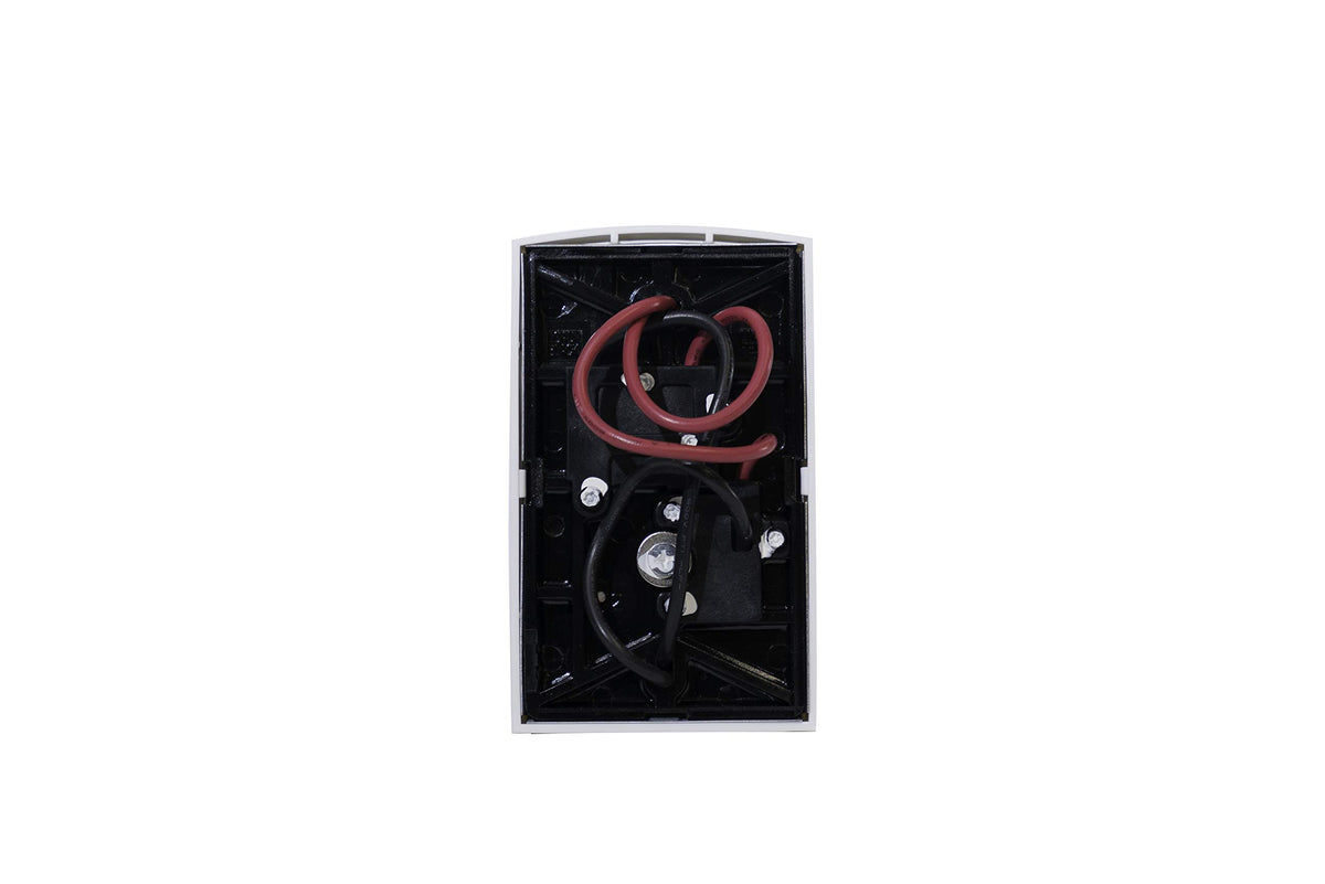 Cadet T522-W white wall thermostat installed for consistent baseboard heating