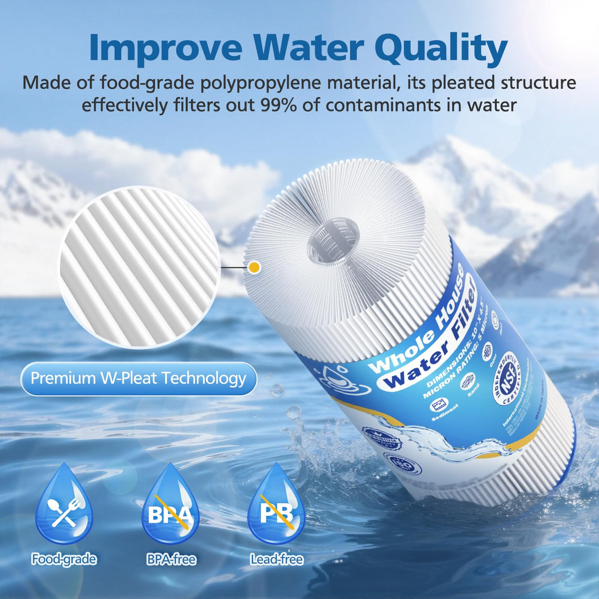 Caehomly works with Culligan R50-BBSA compatibility fits many setups.