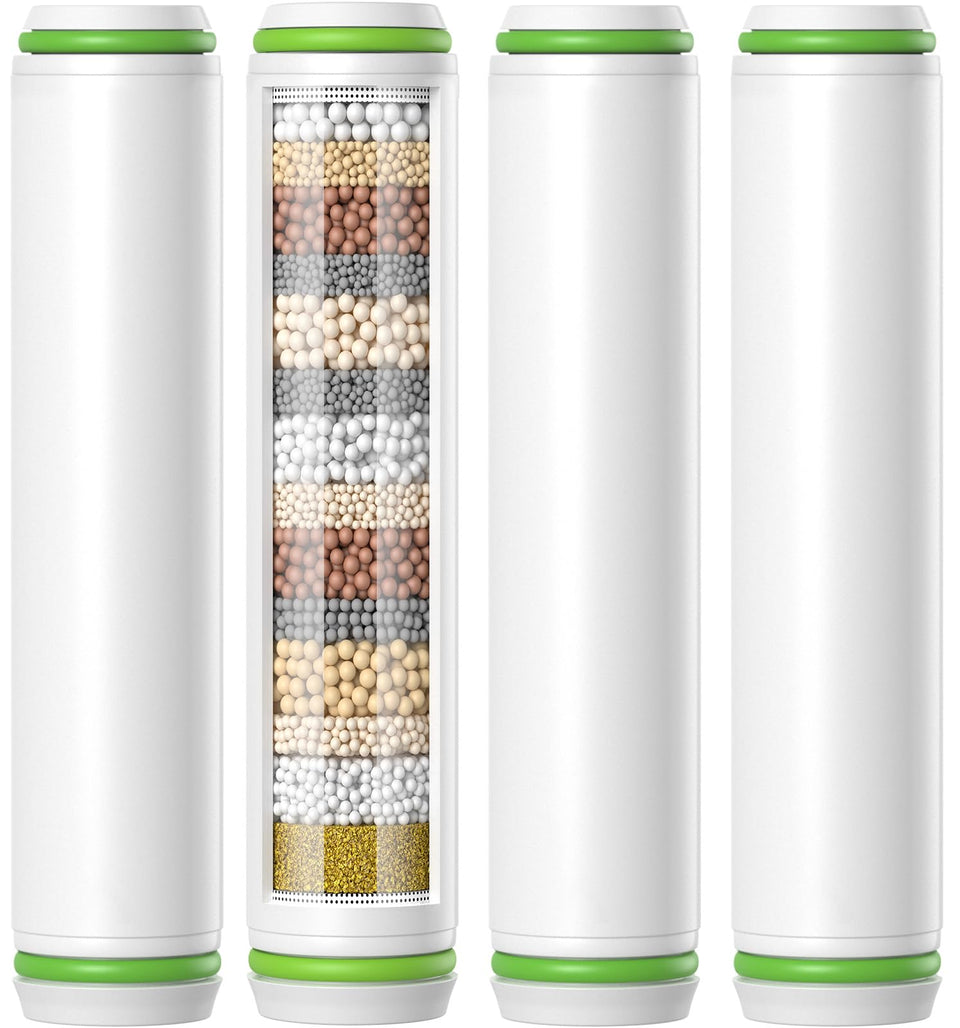 Caehomly 9-stage filter purifying bath water for softer skin