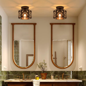 CAFULAM matte black finish light resists rust for long-lasting beauty.