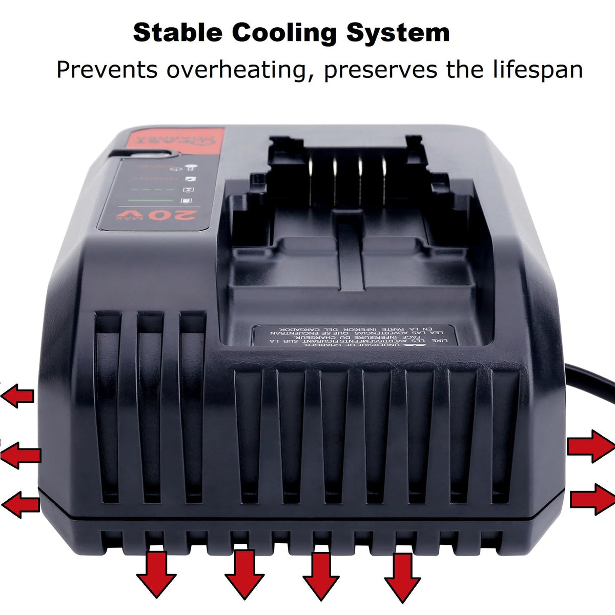 Cailingbat replacement charger delivers OEM-style reliability for Black & Decker tools