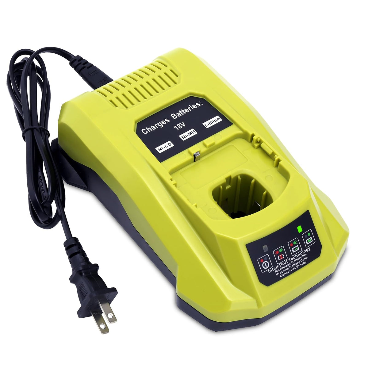 Cailingbat Ryobi P117 rapid charger front view enables quick, reliable power for tools