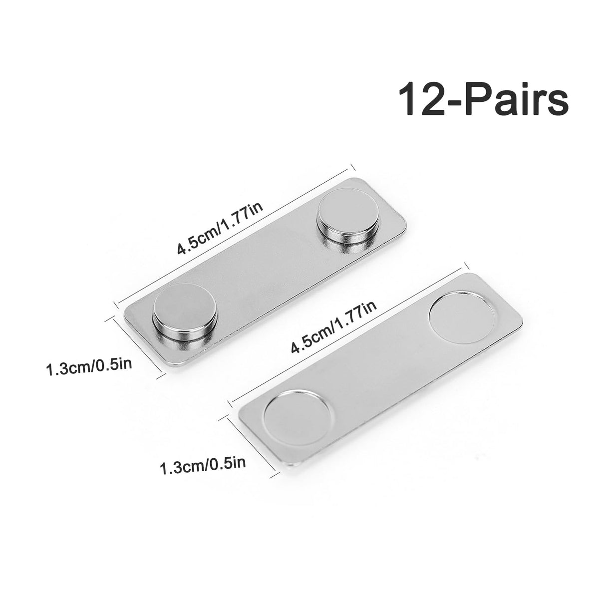 Cainda magnetic strip on glass surface enables tool-free frame hanging.