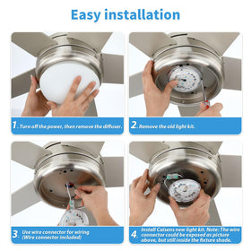 Caisens LED light engine installation with easy setup guidance