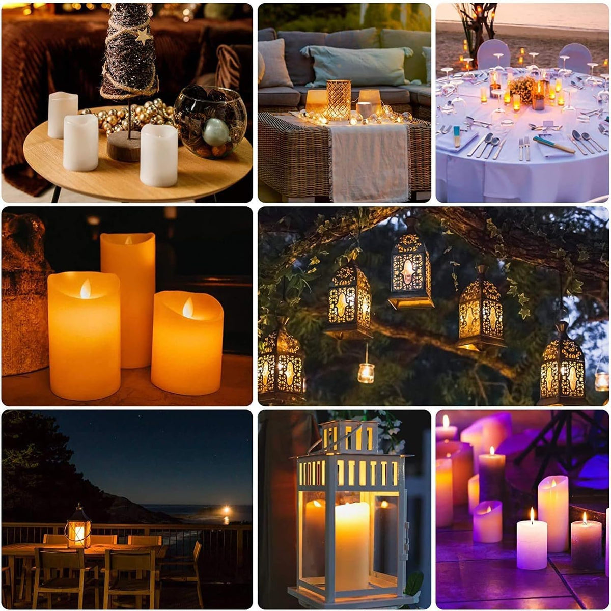 CAKETYCG warm, inviting glow on dining table for intimate meals.