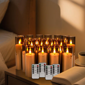 CAKETYCG flameless candles are safe for homes with kids and pets.