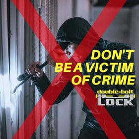 CAL Double-Bolt Lock dual-locking action ensures door remains securely in place.