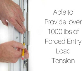 CAL Double-Bolt Lock clearly shows locked status for parent peace of mind.