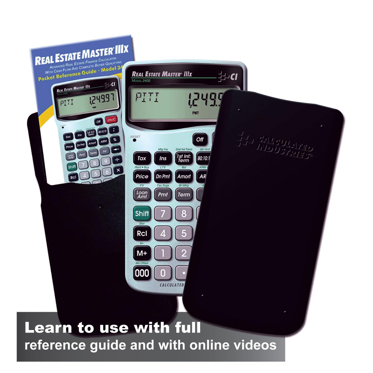 Calculated Industries 3405 Real Estate Master IIIx combo loan options at your fingertips.