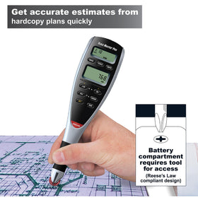 Scale Master Pro with 72 built-in scales for imperial and metric versatility.
