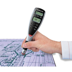 Ergonomic grip and dual LCD display on Scale Master Pro for left or right hand use.