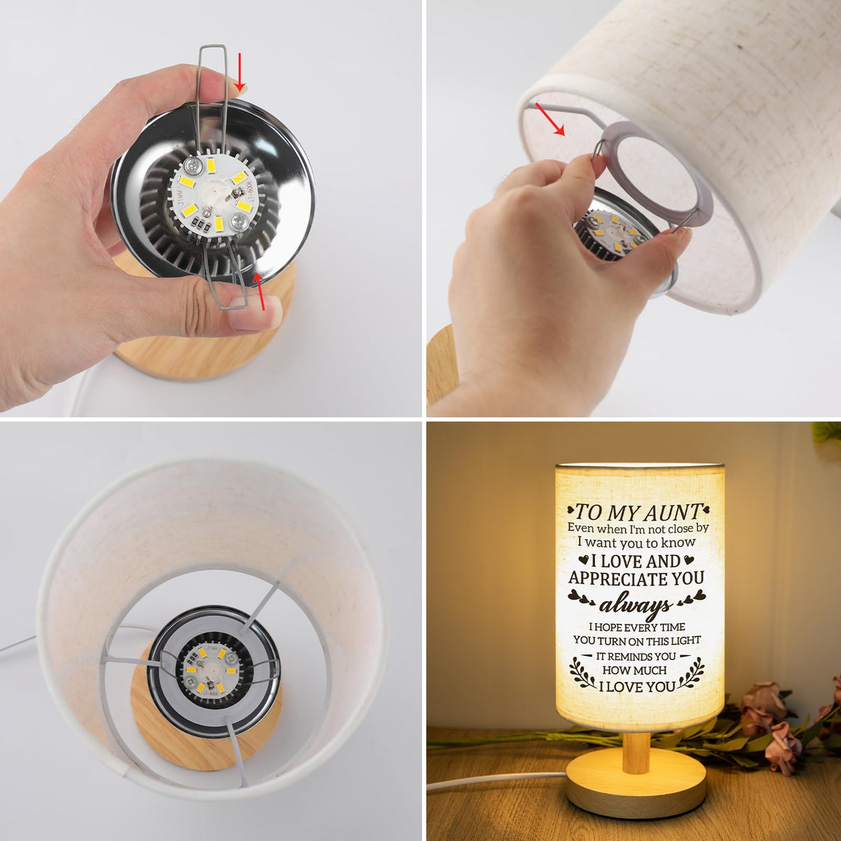 Calibron lamp includes USB charging port for convenient devices