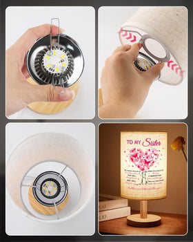 Calibron Mother's Day gift lamp for sister celebrates togetherness.