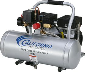 California Air Tools 2010A ultra quiet air compressor ideal for indoor use and tools