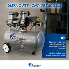 CAT-4710W oil-free dual piston pump delivers low-maintenance, clean-air output.