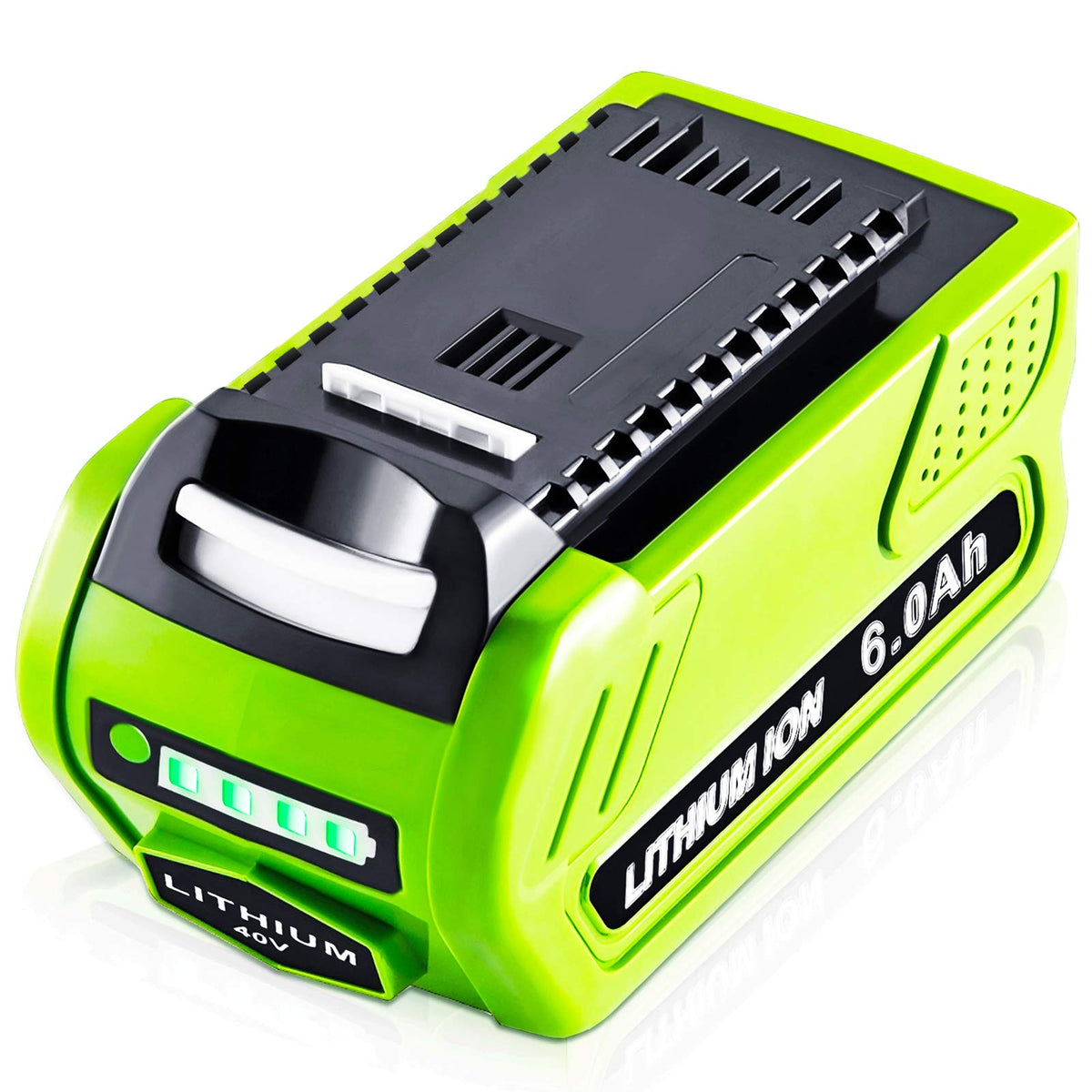 CaliHutt 6.0Ah battery with exothermic holes for faster cooling during long tasks.
