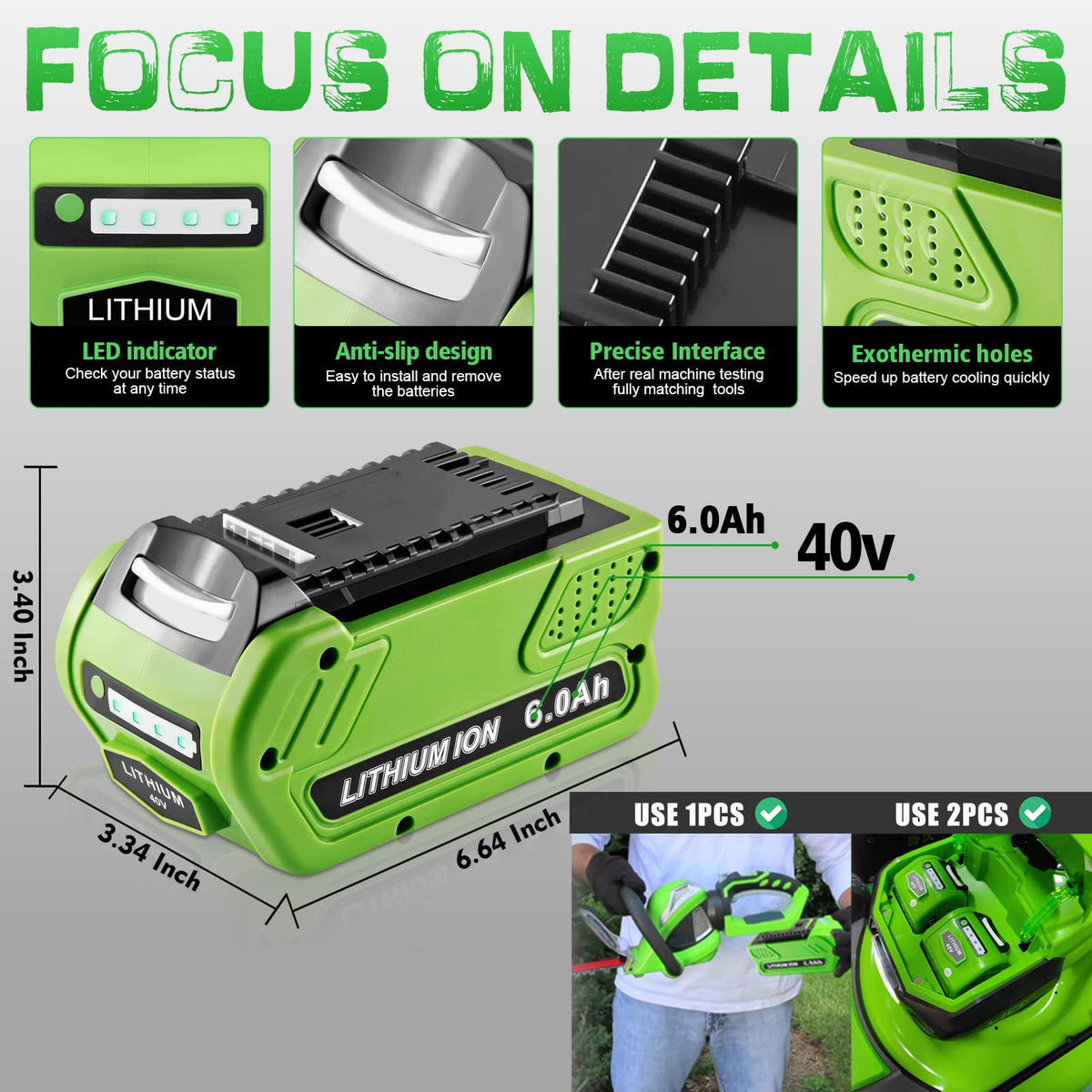 CaliHutt battery snap joint easy install enables quick, tool-free battery changes.