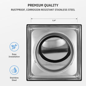 Calimaero HWG weatherproof exterior hood protects against rain and pests.