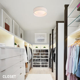 CALOKES ideal ambient lighting for bedrooms, dining rooms, and hallways.