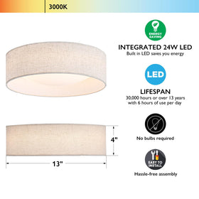 CALOKES concealed LED light source with diffuser for even glow.