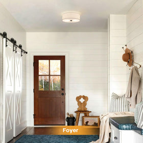 CALOKES ceiling light elevates hallways, dining rooms, and bedrooms with warm ambiance.