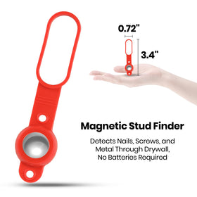 The Calvana stud ball easily locates nails and screws behind walls.