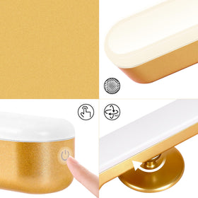 cambk 4000mAh battery vanity light for long-lasting power