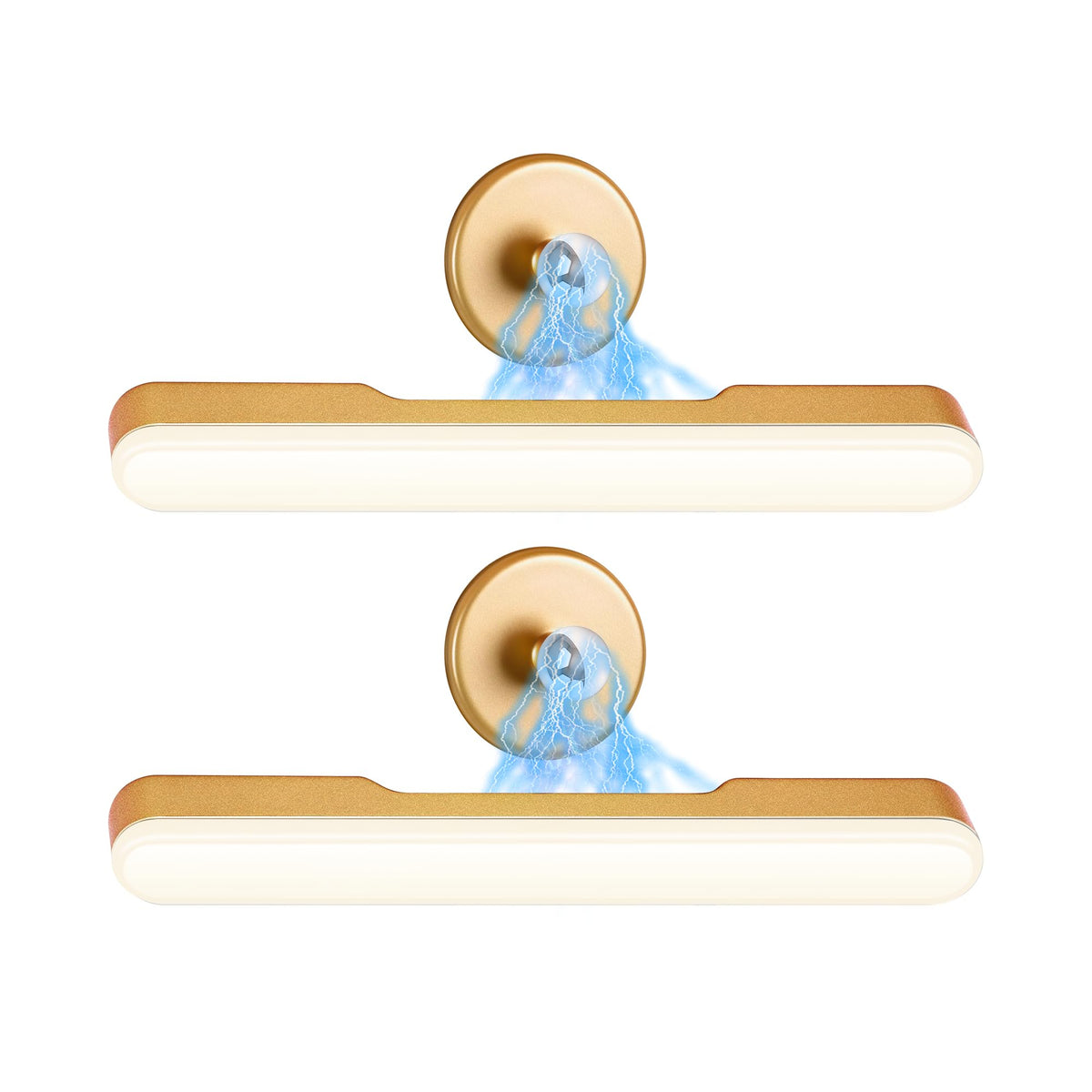 cambk dual-pack vanity lighting set for symmetrical coverage