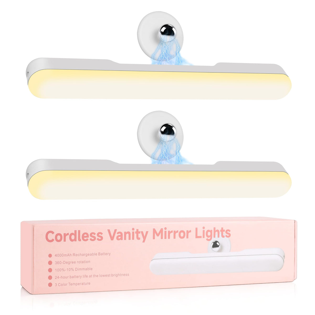 cambk usb-powered setup reduces clutter in bathrooms.
