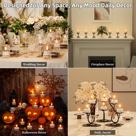 CAMCLIM tea lights fitting standard holders, ideal for weddings and holidays