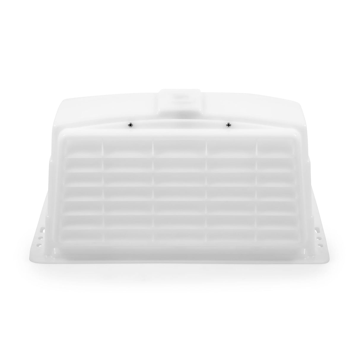 Camco 40431 installed on vent, easy cleaning with removable louvers