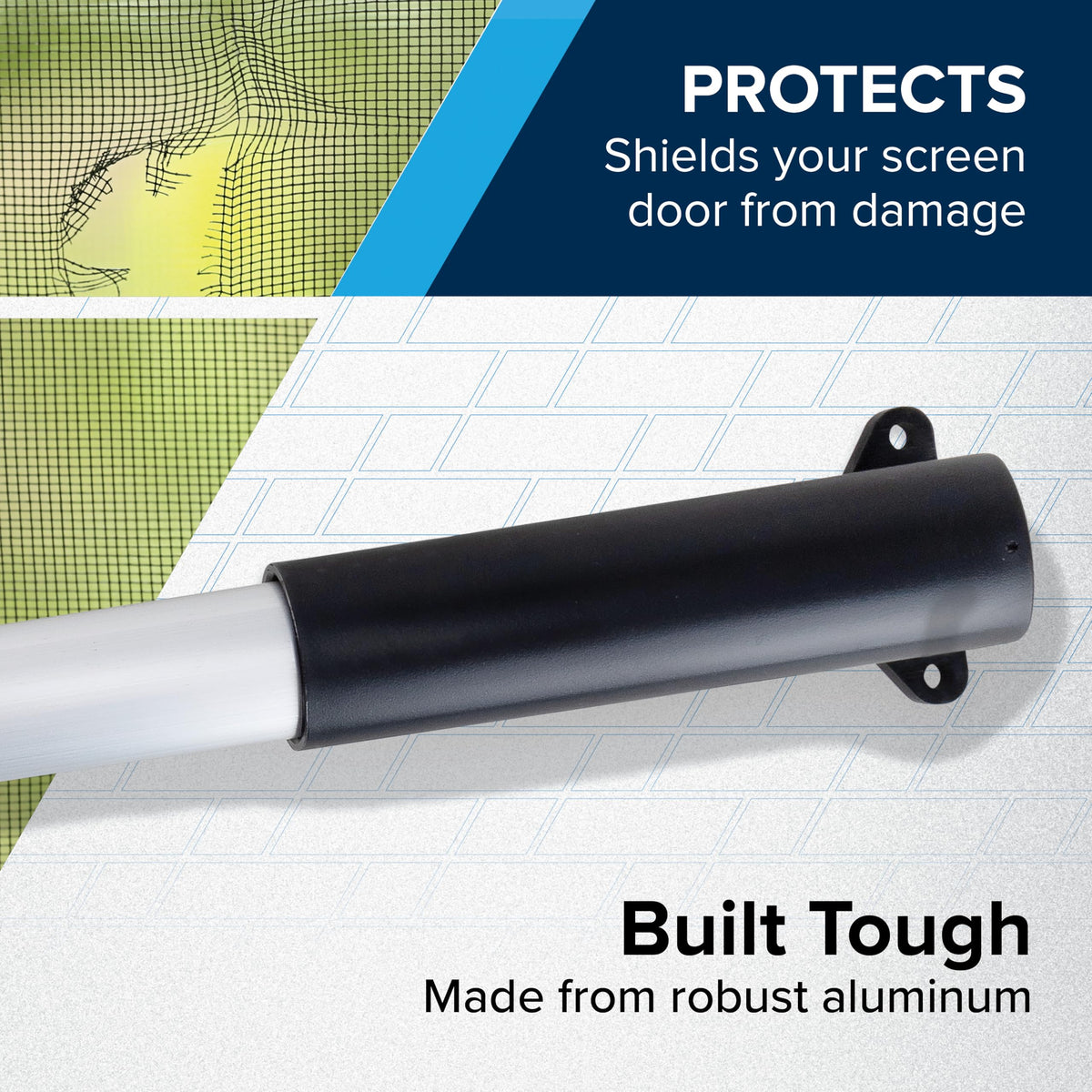 Camco aluminum cross-bar delivers durability for long lasting RV use.
