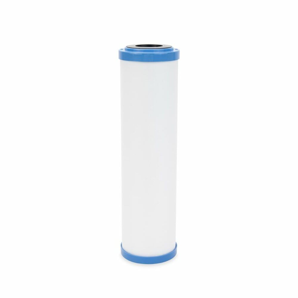 Camco Evo premium replacement cartridge filters VOCs and sediments for cleaner RV water.