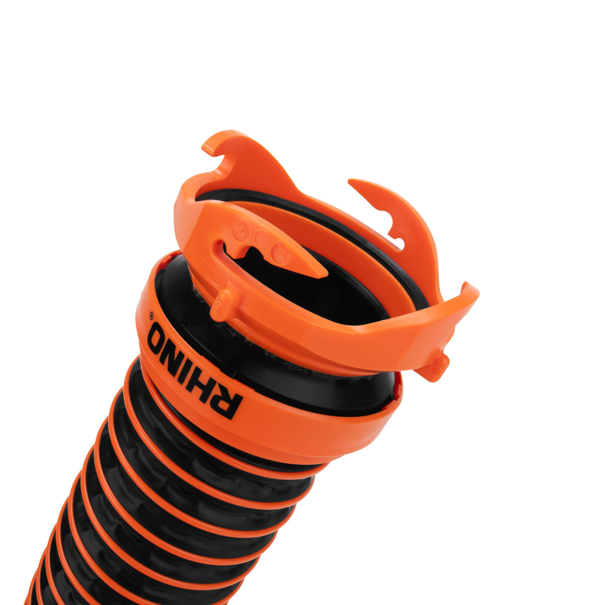 Crush-resistant RhinoEXTREME extension endures travel and camping wear