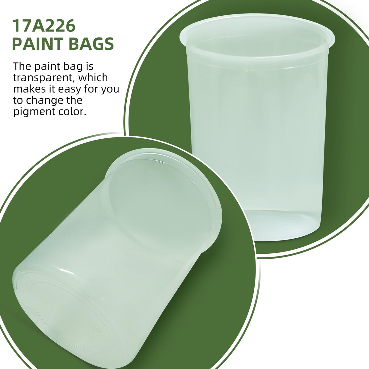 CAMOLIKOS 17A226 paint bags suited for doors, furniture, and DIY tasks.