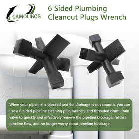 CAMOLIKOS at-home plumbing solution promotes safer, chemical-free clog removal and peace of mind.