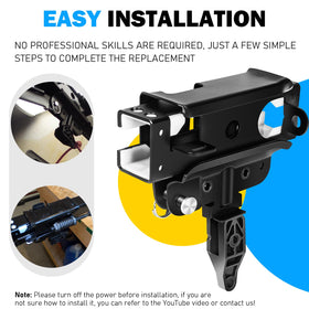 Camoo easy-installation design speeds up DIY garage door upgrades.