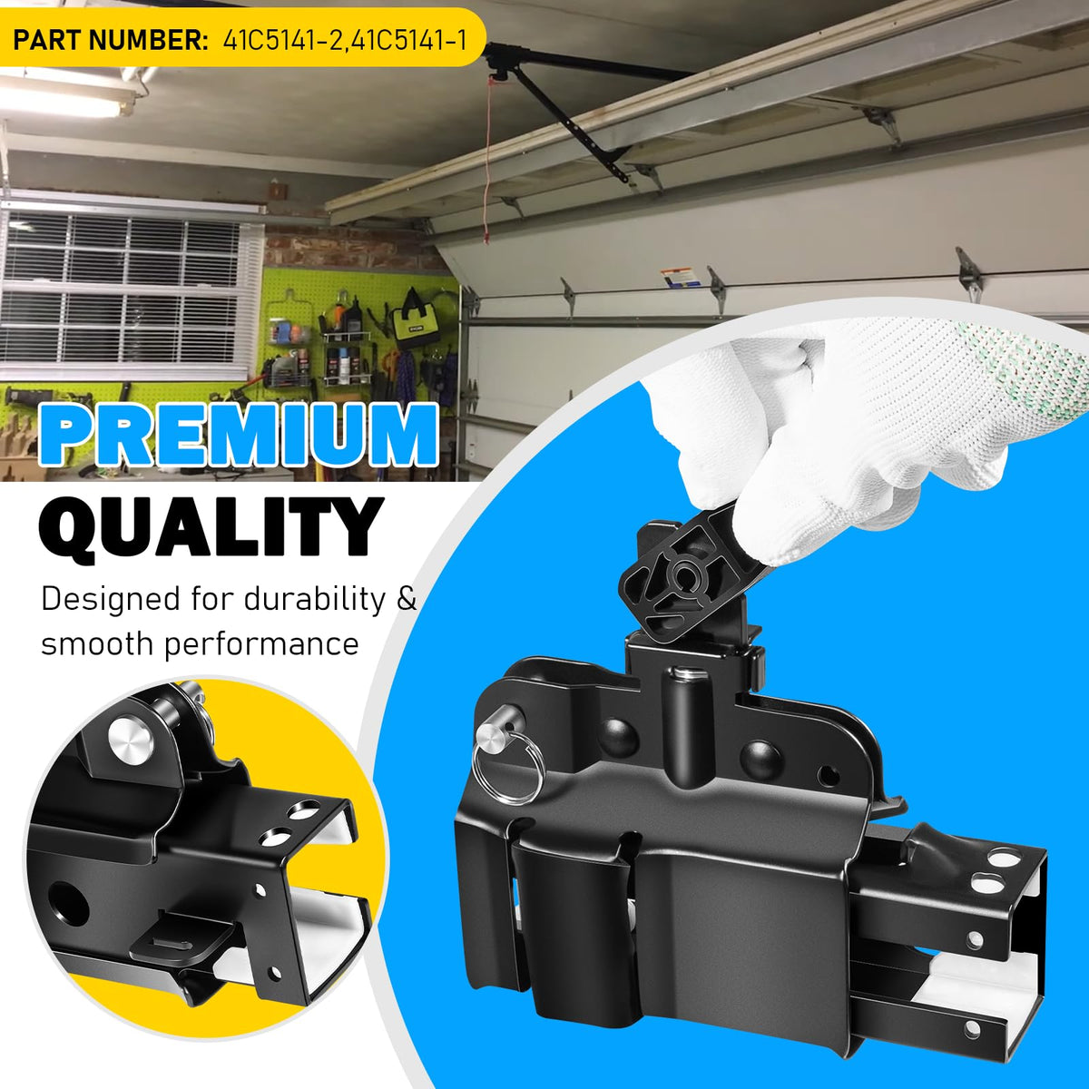 Camoo durable trolley build supports long-lasting square rail systems.