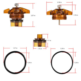 Camoo kit contents include lubricant for easier on-site maintenance
