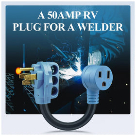 CAMPELIFY ETL-listed welder adapter for safe power conversions.