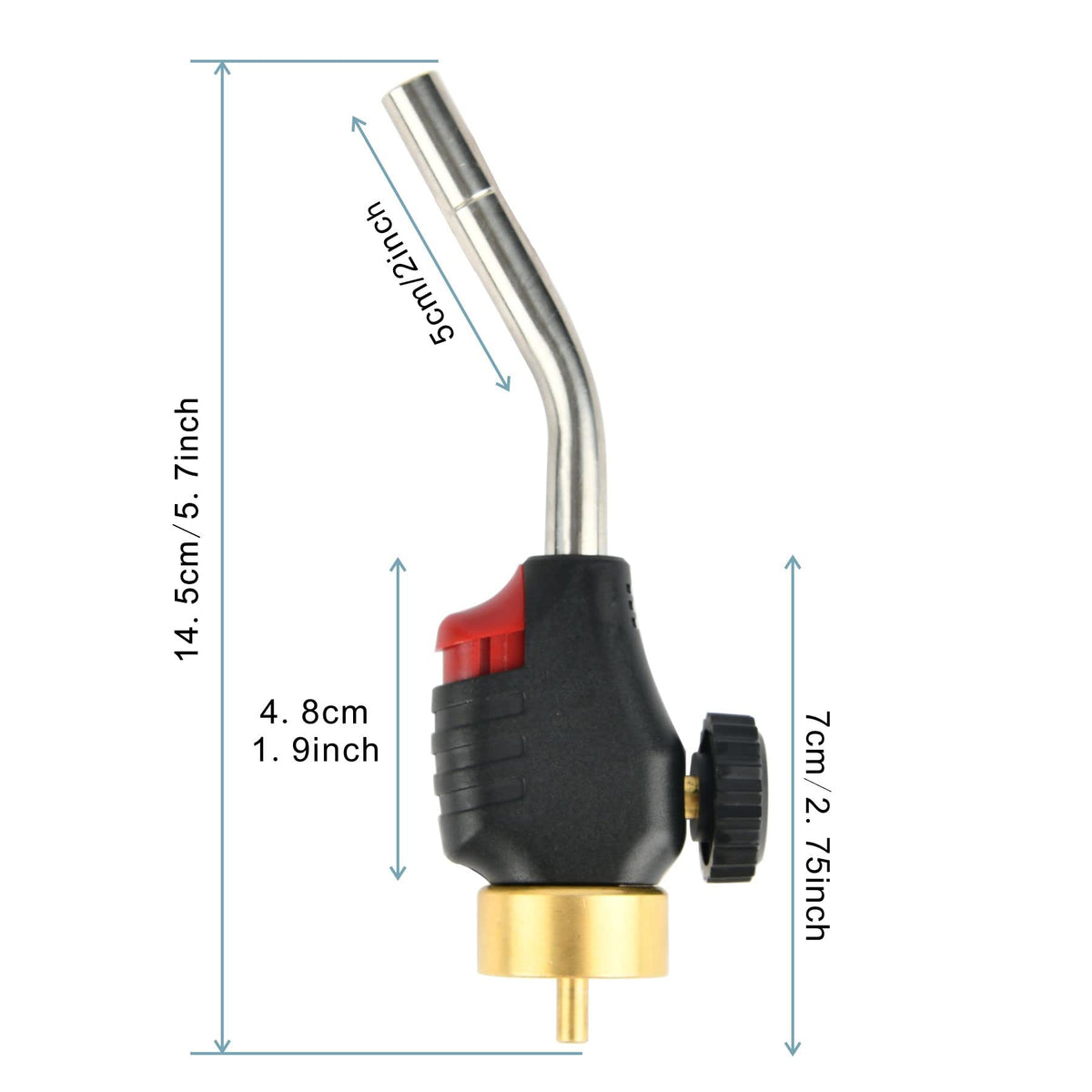CAMPFIRE Trigger Start Torch flame control lets you tailor heat precisely.