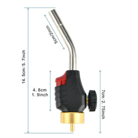 CAMPFIRE Trigger Start Torch flame control lets you tailor heat precisely.