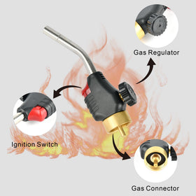CAMPFIRE Trigger Start Torch ideal for pipe welding and copper work.