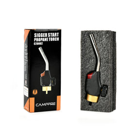 CAMPFIRE Trigger Start Torch ignites instantly for quick setup and reliable control.