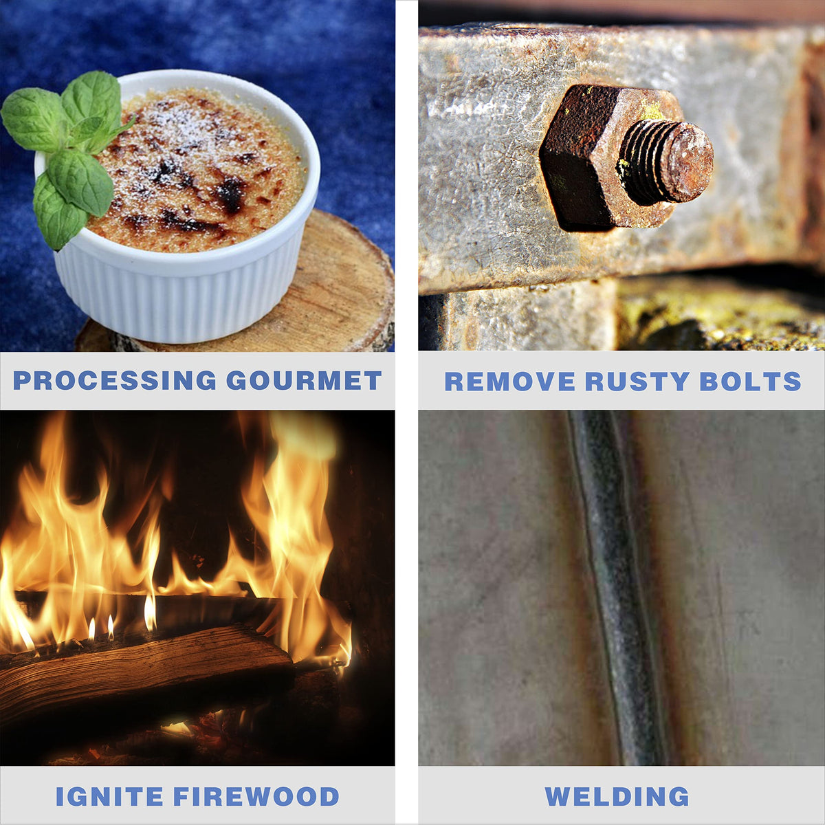 CAMPFIRE Trigger Start Torch excels at thawing frozen pipes and quick repairs.