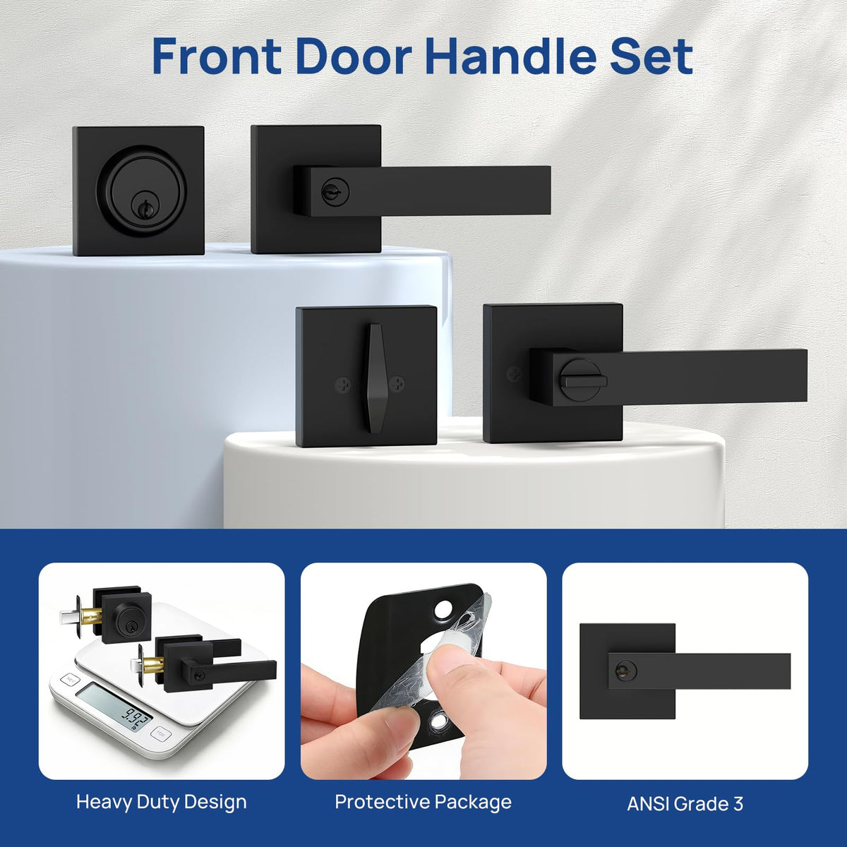 Camtek adjustable backset enabling easy retrofit for different door sizes