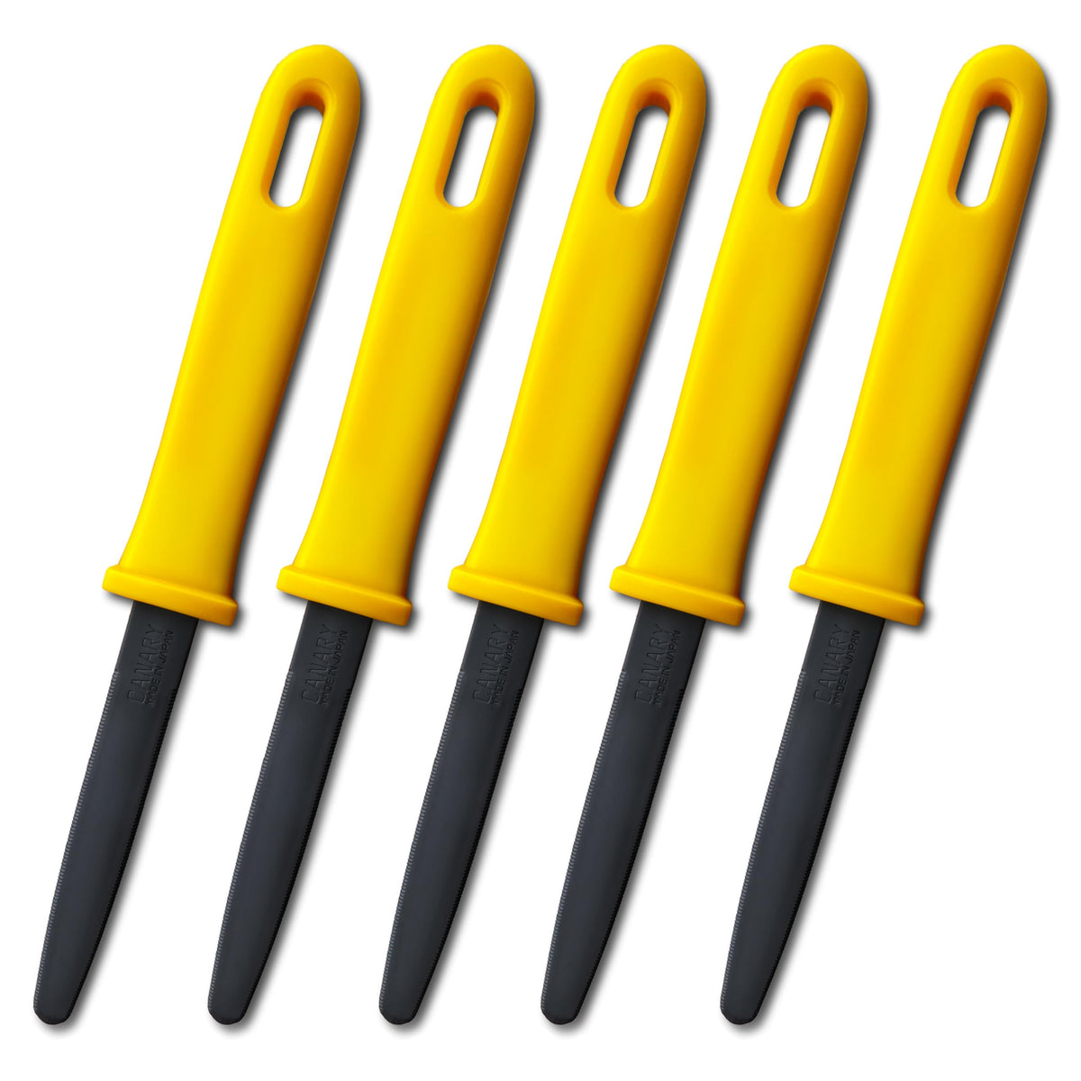CANARY Cardboard Cutter with nonstick blade for clean box openings and reduced residue