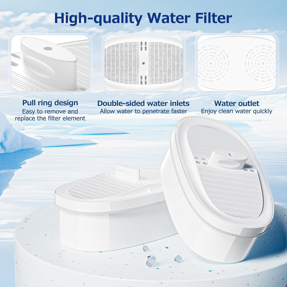 CANAVY WD-PF-01A Plus hydration shot with clean tasting water