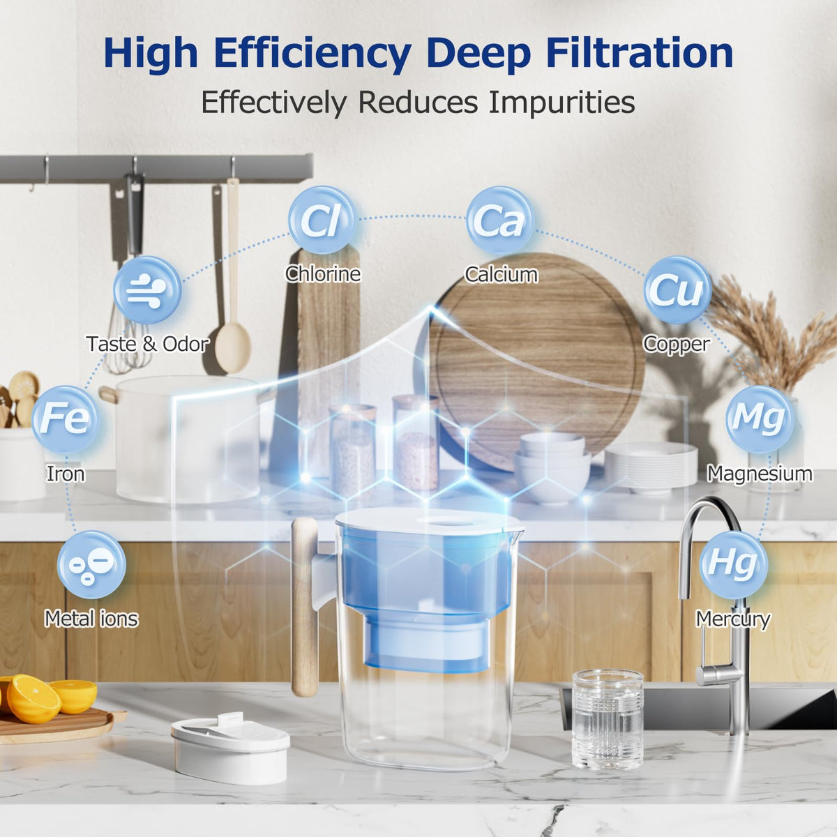 CANAVY WD-PF-01A Plus water flow visualization at 0.3 gpm
