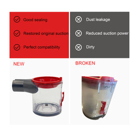 CandgFun tool-free swap supports a 1-minute replacement during busy cleaning